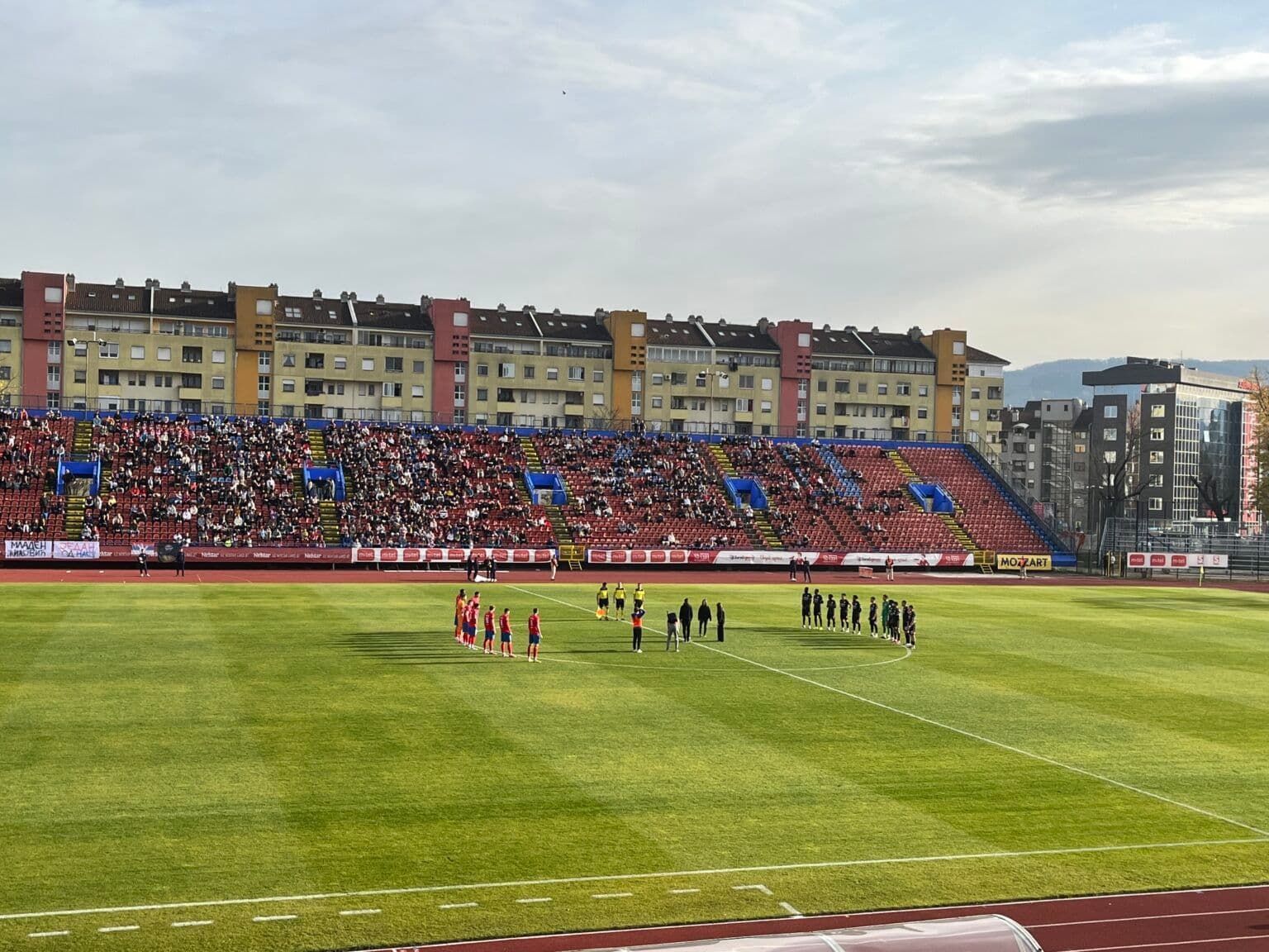 Početak utakmice  Banja Luka