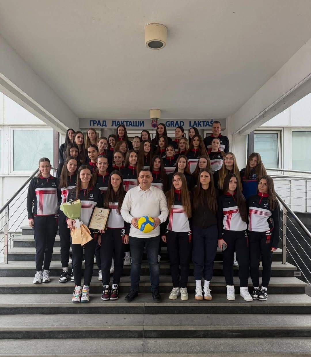 Prijem u Gradskoj upravi: OK "Laktaši" primjer uspješnog rada sa mladima