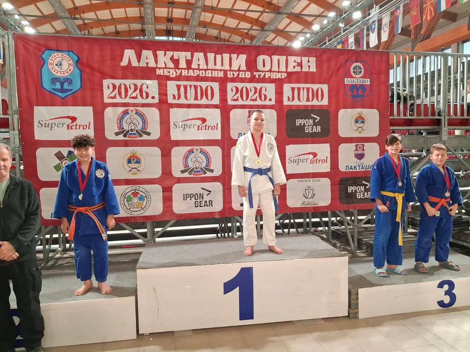 Džudo spektakl u Laktašima okupio klubove iz četiri države